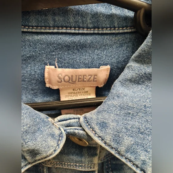 Jean jacket toddler girl 6 - Picture 2 of 4